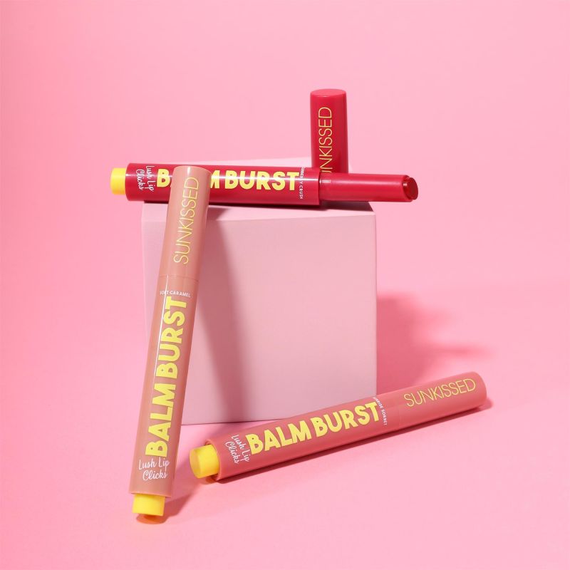 Sunkissed Balm Burst Lush Lip Clicks Gift Set 7 Pieces