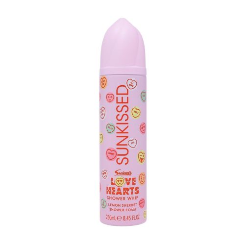 Sunkissed x Love Hearts – Shower Whip (Lemon Sherbet)